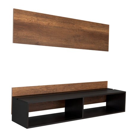 Panel de TV Classic Caramelo 138x135cm Para TV Hasta 60 Pulgadas sin Cajones - Muebles de TV | Bylmo