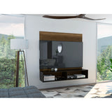 Panel de TV Classic Caramelo 138x135cm Para TV Hasta 60 Pulgadas sin Cajones - Muebles de TV | Bylmo
