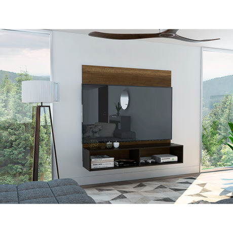 Panel de TV Classic Caramelo 138x135cm Para TV Hasta 60 Pulgadas sin Cajones - Muebles de TV | Bylmo