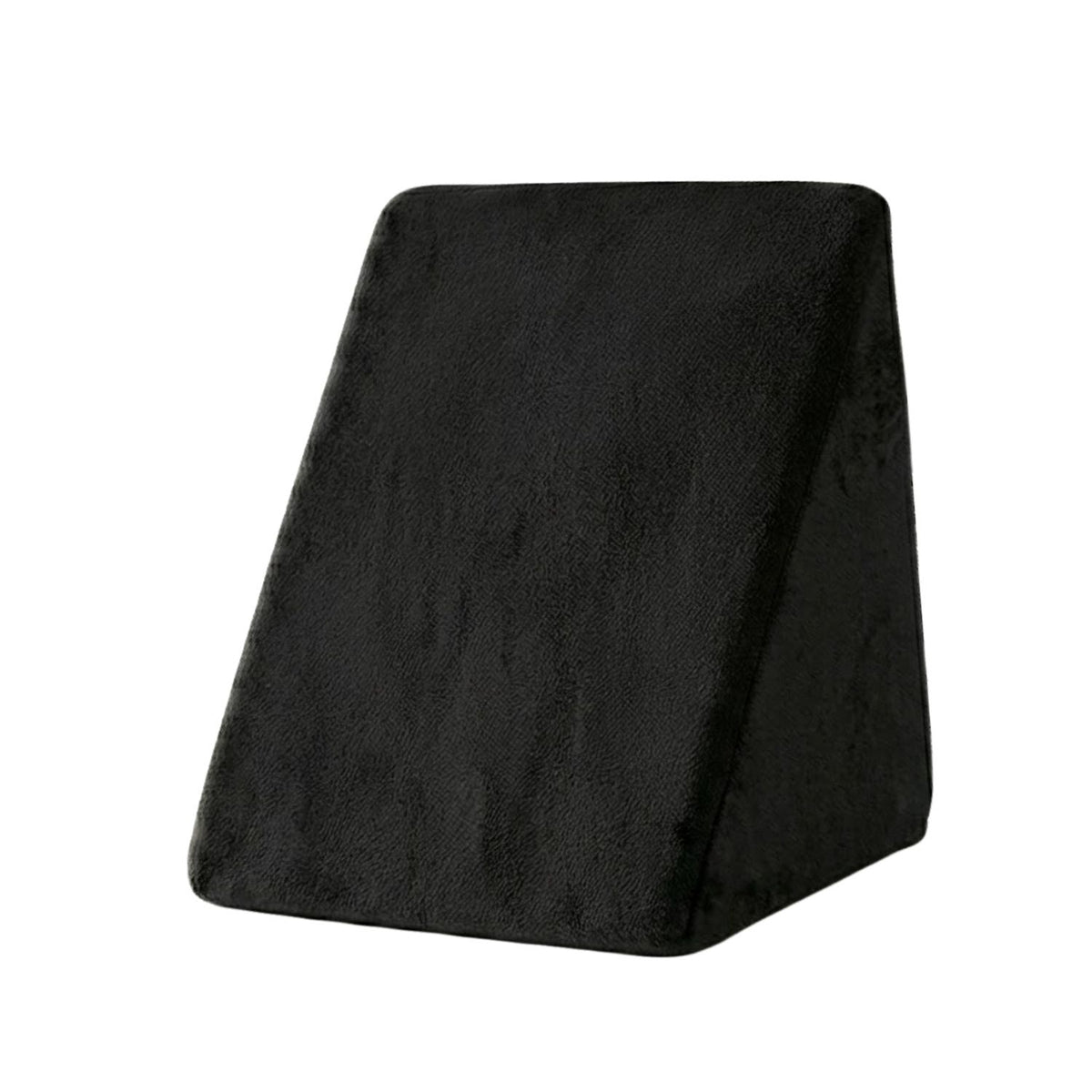 Cojín de TV Negro 45x48cm Triangular Fondo Entero