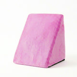 Cojín de TV Rosado 45x48cm Triangular Fondo Entero