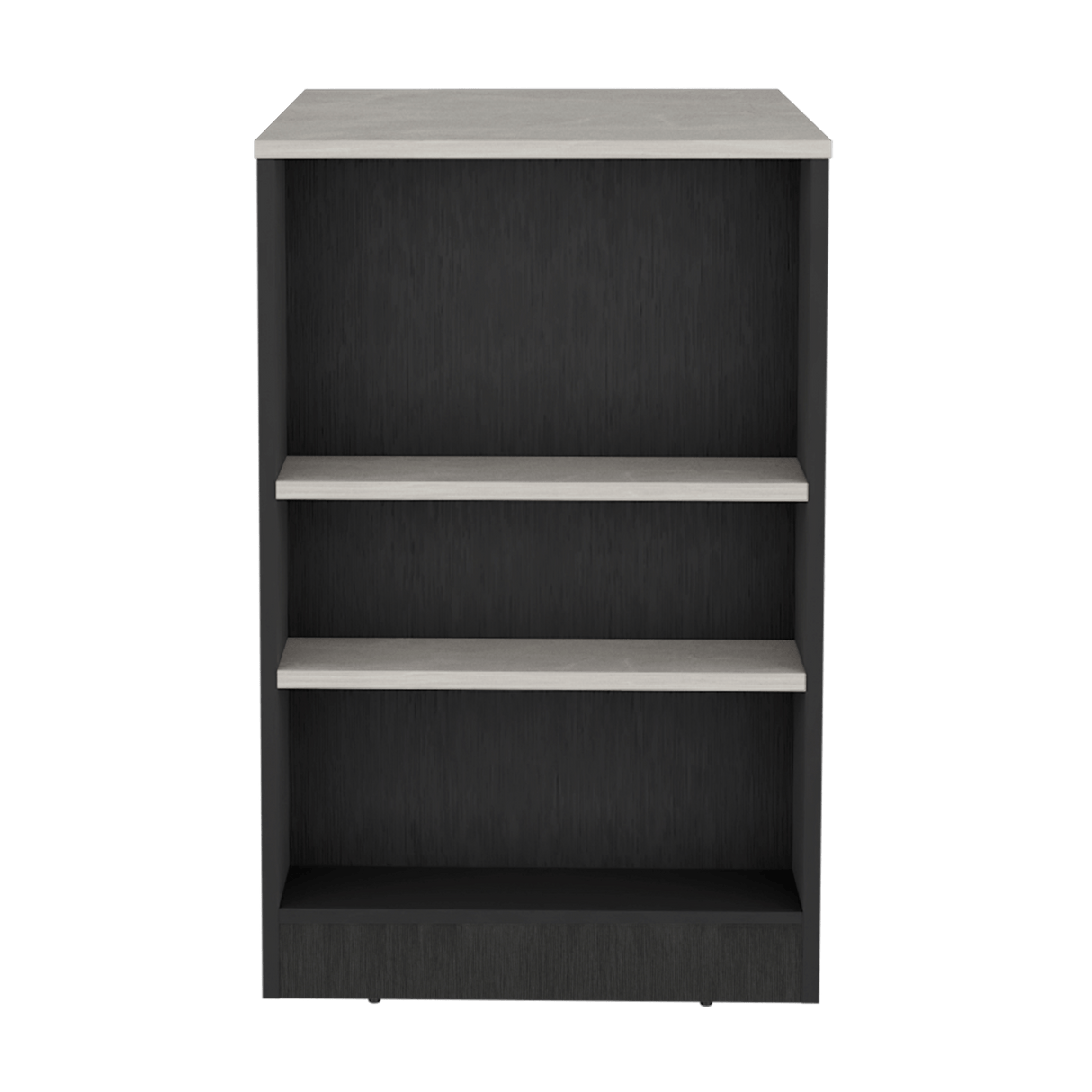 Isla de Cocina Potree Moderno 3 Entrepaños Wengue 59x91.3cm - Barras y Muebles Auxiliares | Bylmo
