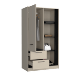 Closet Gantt Wengue 52x180cm Moderno - Closets | Bylmo