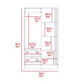Closet Gantt Wengue 52x180cm Moderno - Closets | Bylmo