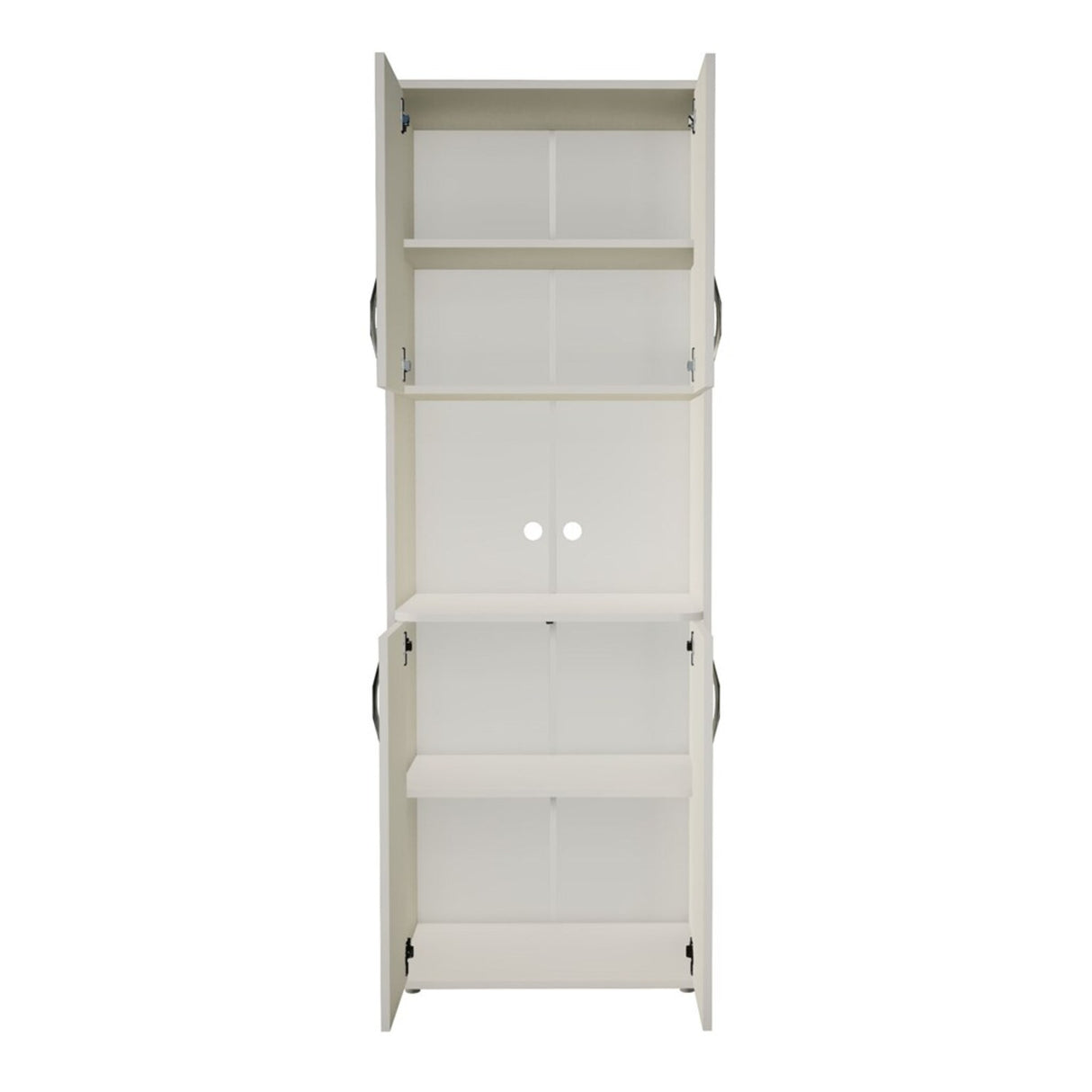 Mueble Auxiliar de Cocina Lyon Blanco 60x170cm Moderno - Barras y Muebles Auxiliares | Bylmo