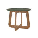 Mesa de Centro Jasmin Menta y Roble 100 cm Moderno - Mesas de Centro | Bylmo