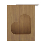 Mesa Auxiliar Petsgrove 2 En 1 Roble Y Blanco - Muebles para Mascotas | Bylmo