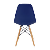 Silla Comedor DKR Eames Azul Oceano 46.5 cm Moderno - Sillas y Butacos | Bylmo