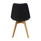 Silla Comedor Joly Negro Elegante Nórdica - Sillas y Butacos | Bylmo