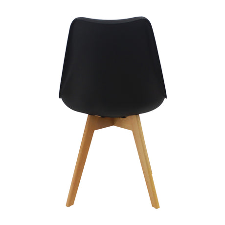 Silla Comedor Joly Negro Elegante Nórdica - Sillas y Butacos | Bylmo