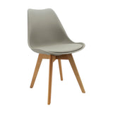 Silla Comedor Joly Gris Elegante Nórdica - Sillas y Butacos | Bylmo