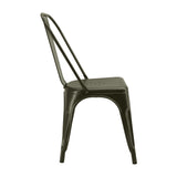 Kit X 2 Sillas De Comedor Titan Tolix Bronce Moderna 36 Cm - Sillas y Butacos | Bylmo
