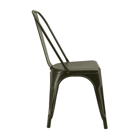 Kit X 2 Sillas De Comedor Titan Tolix Bronce Moderna 36 Cm - Sillas y Butacos | Bylmo