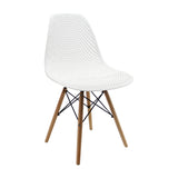 Silla de Comedor Colmeia Moderna Blanco 46.5x82.5cm - Sillas y Butacos | Bylmo
