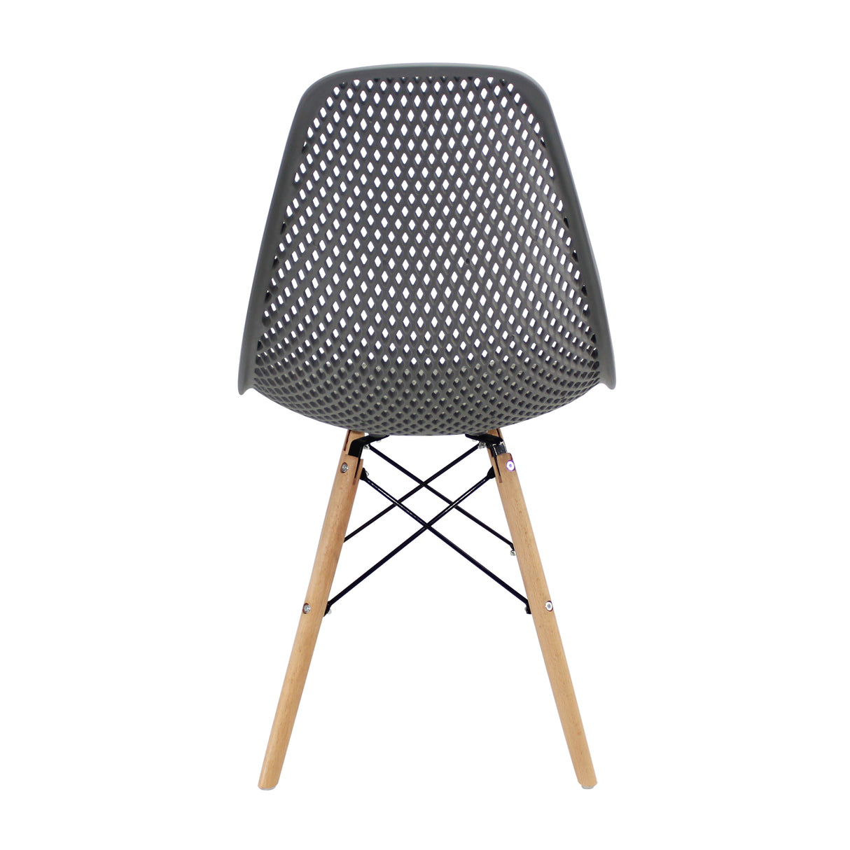 Silla de Comedor Colmeia Gris Diseño Moderno 46.5 cm - Sillas y Butacos | Bylmo