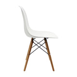 Kit x 2 Sillas Comedor Colmeia DSW Blanca 46.5 cm Moderno - Sillas y Butacos | Bylmo