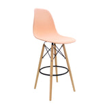 Set x 2 Sillas de Bar DKR Eames Polipropileno 56 cm - Sillas y Butacos | Bylmo