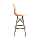 Set x 2 Sillas de Bar DKR Eames Polipropileno 56 cm - Sillas y Butacos | Bylmo