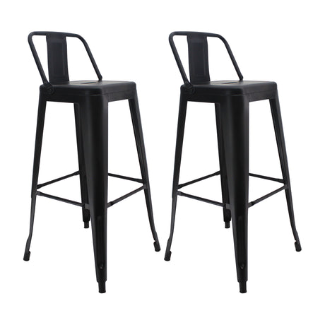 Set x 2 Sillas de Bar Titan Clásicas Resistentes Altas 41.5 cm - Sillas y Butacos | Bylmo