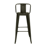 Set x 3 Sillas de Bar Titan Bronce Metal 41.5 cm Resistente - Sillas y Butacos | Bylmo