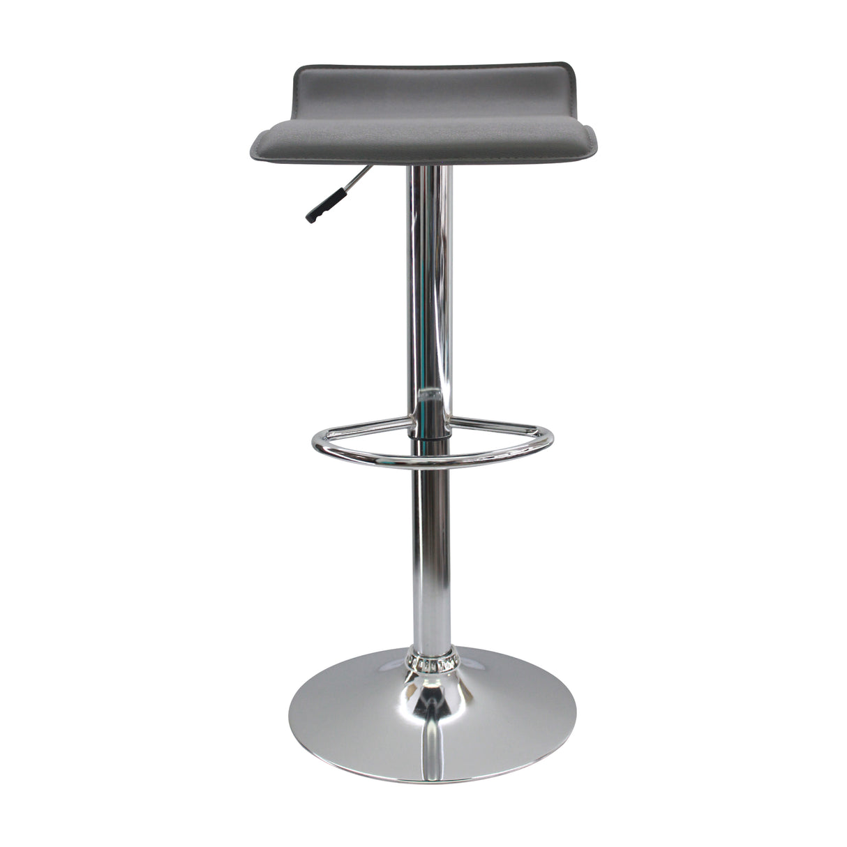 Set x 2 Sillas de Bar Wave Gris 38x79cm Moderno - Sillas y Butacos | Bylmo
