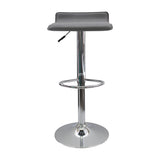 Set x 2 Sillas de Bar Wave Gris 38x79cm Moderno - Sillas y Butacos | Bylmo