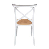 Silla de Comedor Plast Clásica Blanco 41x86cm - SILLAS Y BUTACOS | Bylmo