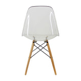 Silla de Comedor DKR Eiffel Policarbonato Transparente - SILLAS Y BUTACOS | Bylmo