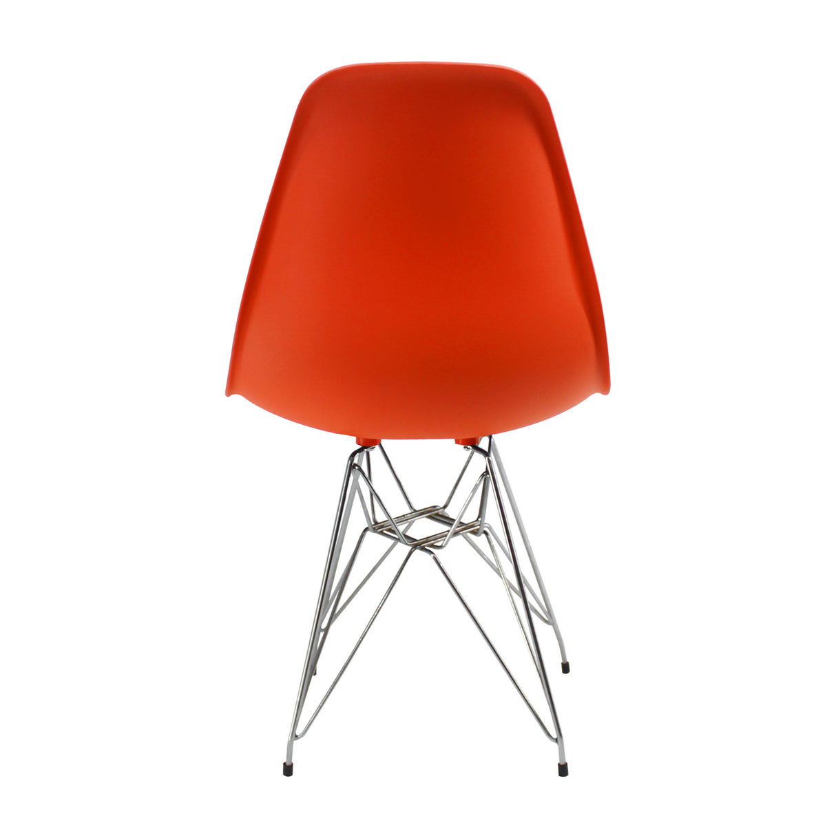 Silla de Comedor DKR Eames Naranja 62x44 cm Polipropileno Diseño Moderno - SILLAS Y BUTACOS | Bylmo