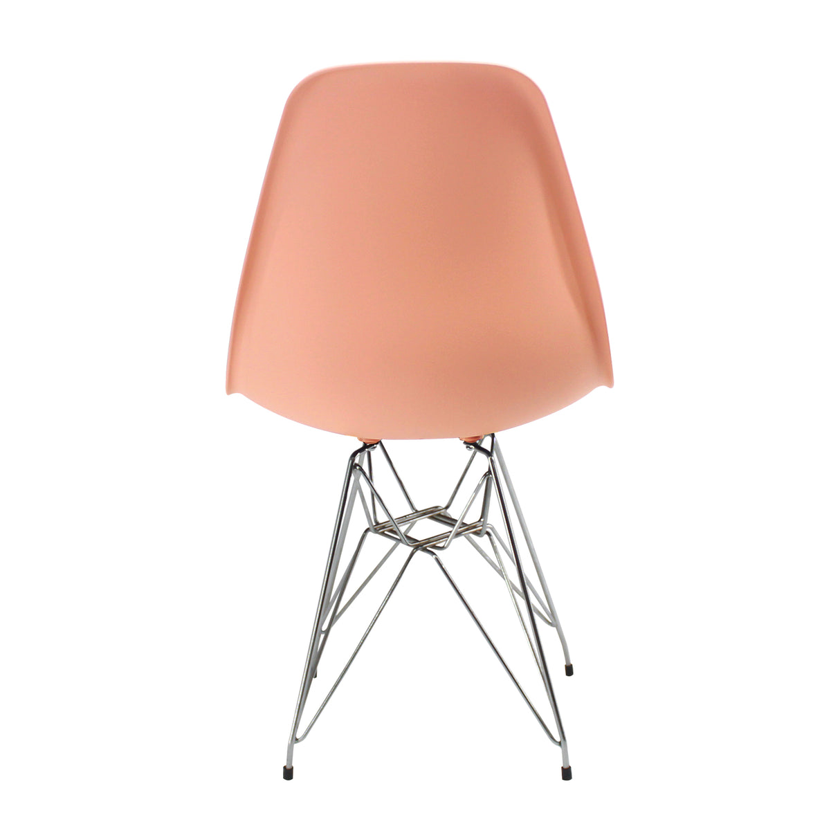 Silla de Comedor DKR Eames Salmón 62x44 cm Polipropileno Diseño Moderno - SILLAS Y BUTACOS | Bylmo