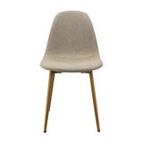 Silla de Comedor BM Lino Beige Moderna 45x85.5cm - Sillas y Butacos | Bylmo