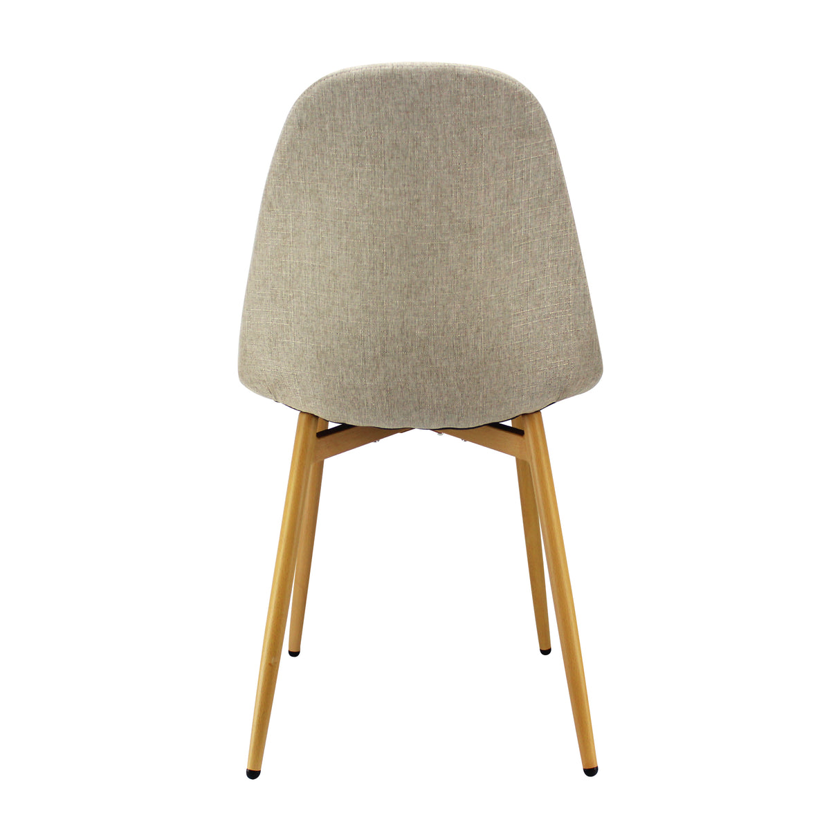 Silla de Comedor BM Lino Beige Moderna 45x85.5cm - Sillas y Butacos | Bylmo