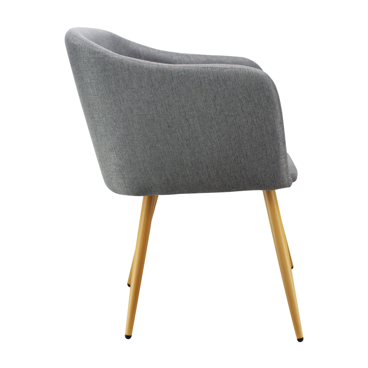 Silla de Comedor BM Lino Gris Con Brazos - Sillas y Butacos | Bylmo