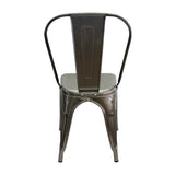 Silla de Comedor Titan Tolix Rústica 36 cm Metal Resistente - Sillas y Butacos | Bylmo