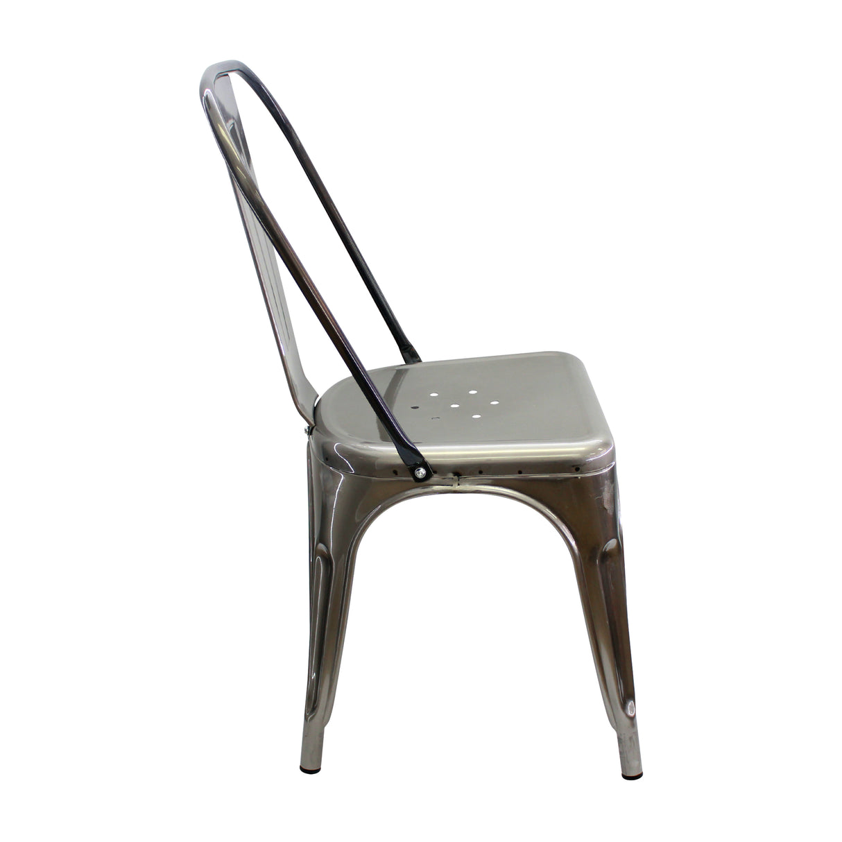 Kit x 4 Sillas Comedor Titan Tolix en Metal Rústico 36 cm - Sillas y Butacos | Bylmo
