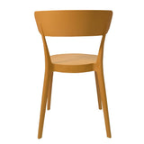 Silla Multipropósito Acasa Compacta 53x82 cm Mostaza Ergonómica - Sillas y Butacos | Bylmo