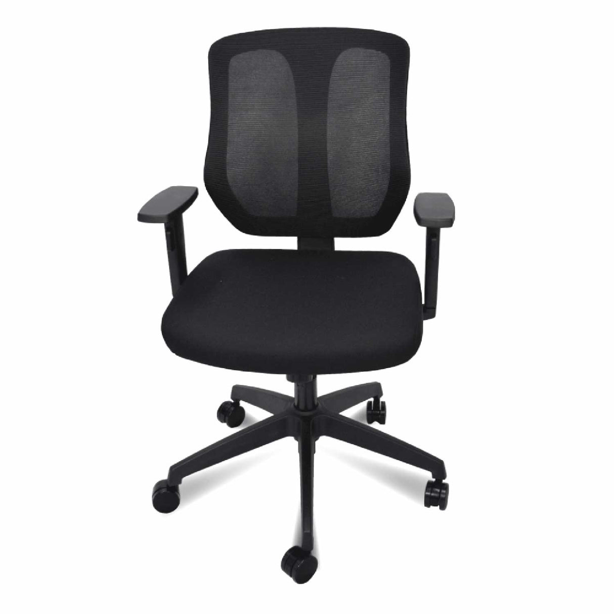 Silla de Oficina Leaf Ergonómica Negra 62x96.5 cm - Sillas de Oficina | Bylmo