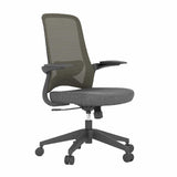 Silla de Oficina Dolphin Gris Oscuro 67.5x106cm con Mecanismo Basculante - Sillas de Oficina | Bylmo