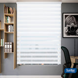 Cortina Roller Duo Coren Roll 140x170cm Blanco - Cortinas y Persianas | Bylmo