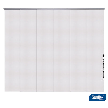Panel Japones Clásico Solar Screen 180x220cm Gris - Cortinas y Persianas | Bylmo