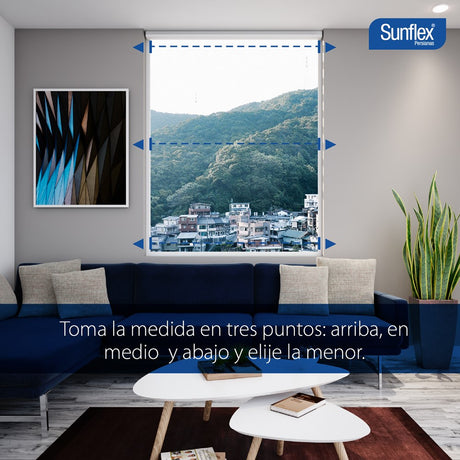 Panel Japones Clásico Solar Screen 180x220cm Gris - Cortinas y Persianas | Bylmo