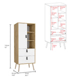 Cómoda Huna Macadamia 51x131cm con 3 Cajones Moderno - Cajoneras y Comodas | Bylmo