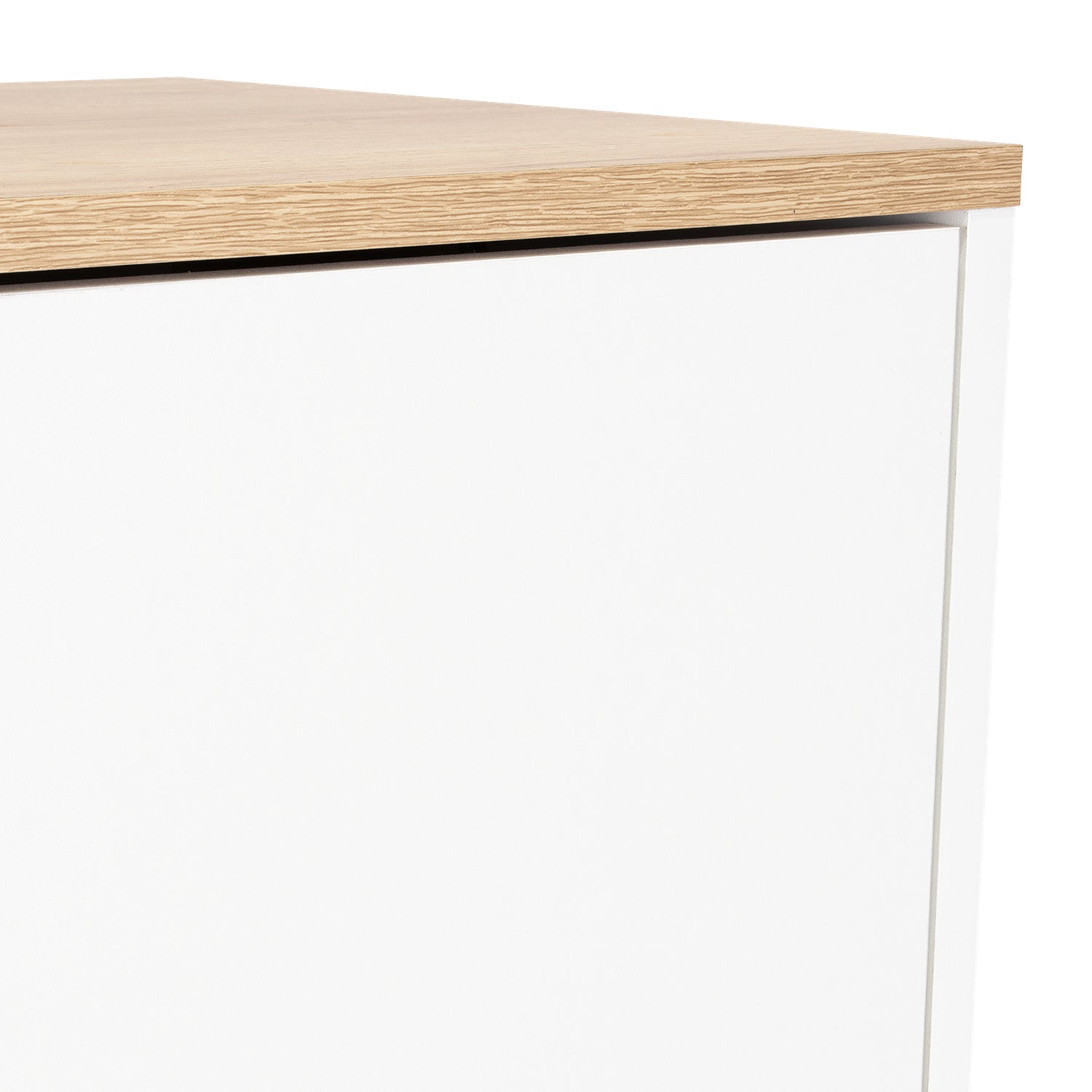 Closet Bi Color 80x150cm Blanco con Dos Cajones Moderno - CLOSETS | Bylmo