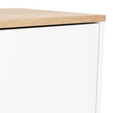 Closet Bi Color 80x150cm Blanco con Dos Cajones Moderno - CLOSETS | Bylmo