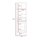 Mueble para Baño Bi Color Duna 44x141.6cm con 1 Cajón y 5 Entrepaños - Muebles para Baño | Bylmo