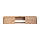 Repisa para TV Glen Macadamia 125.1x26.8cm