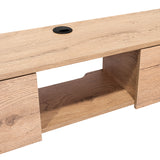 Repisa para TV Glen Macadamia 125.1x26.8cm