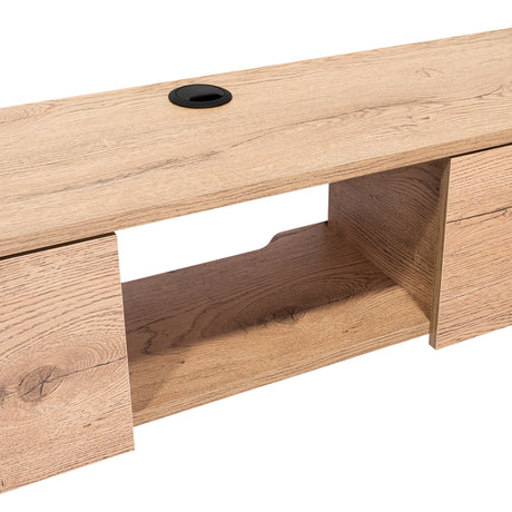 Repisa para TV Glen Macadamia 125.1x26.8cm
