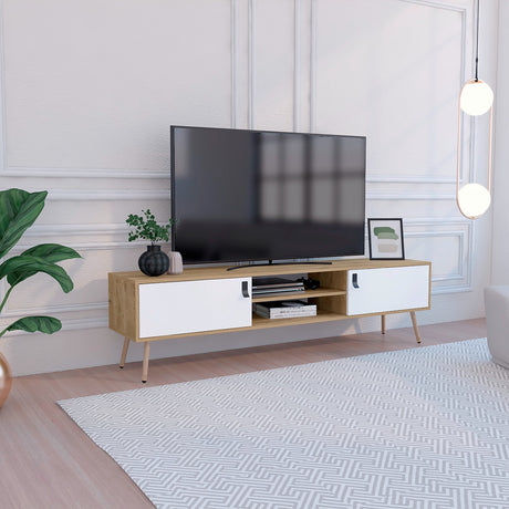 Rack de TV Huna 180x48cm para TV de 75 Pulgadas - Muebles de TV | Bylmo