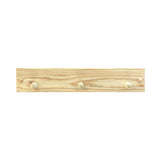 Perchero Rectangular Natural Rústico 50 cm - Repisas y Percheros | Bylmo